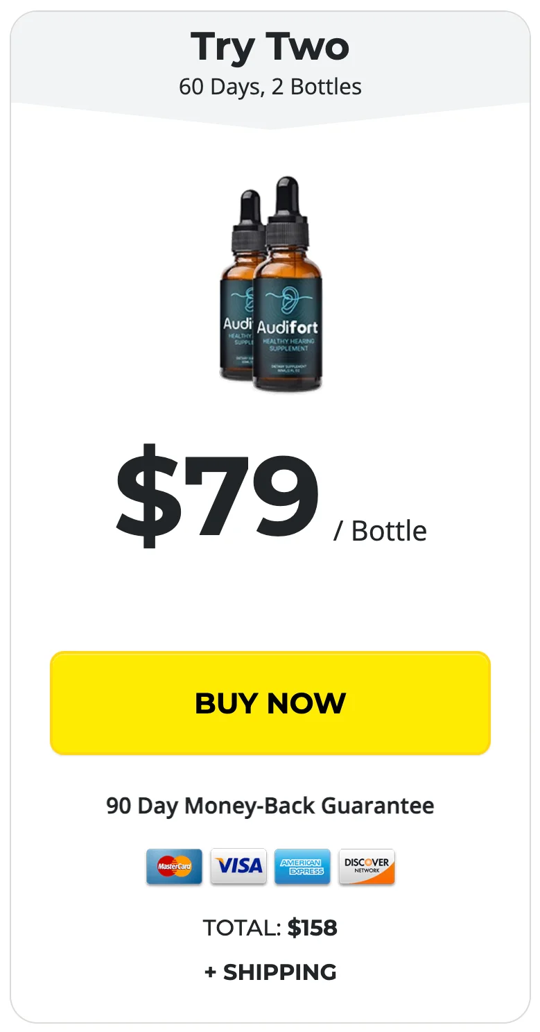 Audifort 1 Bottle 30 Day Supply — Click to Order